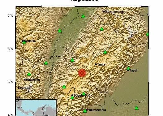 Sismo de magnitud 3.5 se registró en Cucunubá, Cundinamarca
