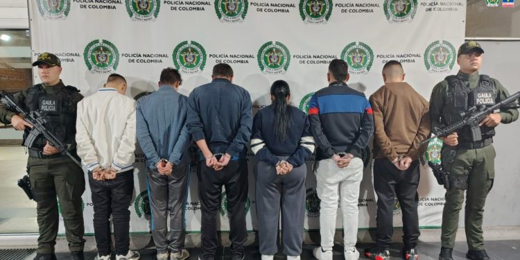 Por secuestro y abuso sexual de una mujer en Bogotá fueron asegurados los presuntos integrantes de una red delincuencial