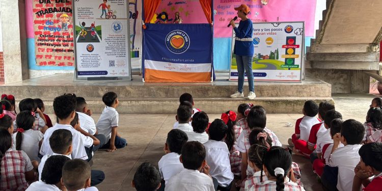 Más de 400 estudiantes de Malambo participaron en jornadas educativas de seguridad vial