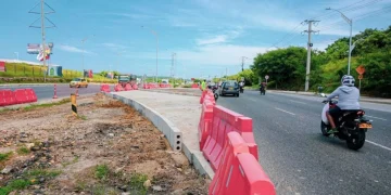 Cierre en un tramo de la avenida Circunvalar por obras de pavimentación