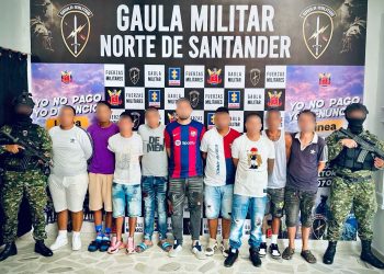 Neutralizado alias ‘Jota’, cabecilla de grupo criminal AK-47 en Cúcuta; capturan a nueve de sus integrantes