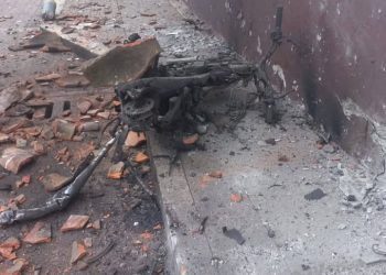 Explotó motobomba en pleno casco urbano de Caloto, Cauca, a pocos metros de la casa del director de la URT