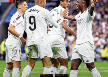 Real Madrid venció con sufrimiento al Celta de Vigo en el Bernabéu