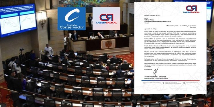 Partidos se reúnen para frenar la consulta popular en el Senado