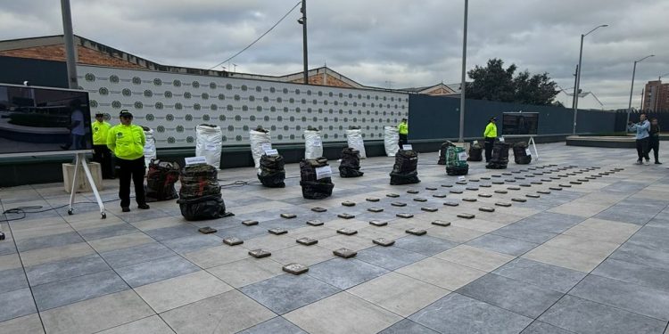 Golpe al narcotráfico en Bogotá: incautan 2 toneladas de marihuana en Bosa