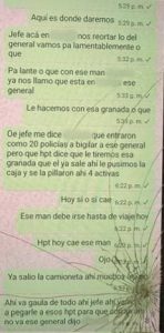 Amenazas contra la cúpula de la Policía Nacional por golpes al narcotráfico 2 GrkHYk XoAEWAdA