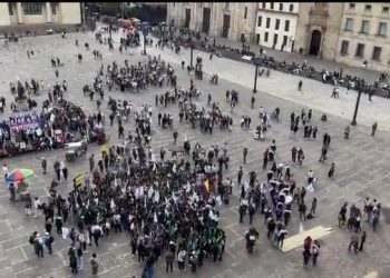 Con baja participación, transcurrió primera jornada del paro nacional en defensa de la reforma laboral