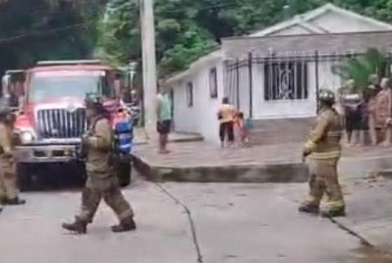 Evacúan a niños por incendio en hogar infantil del barrio Cevillar, en Barranquilla