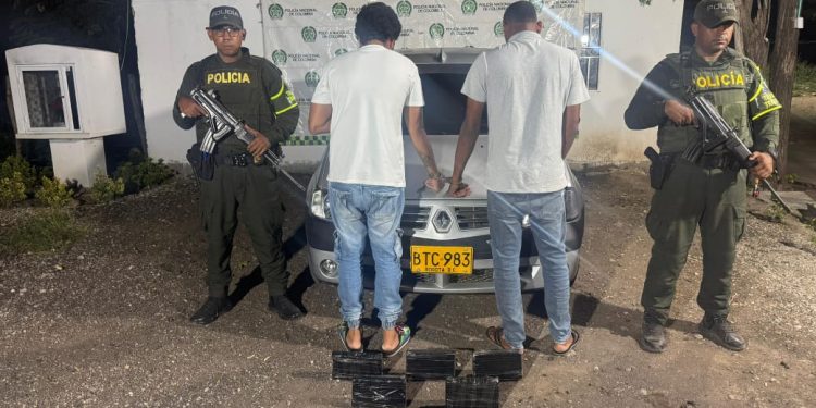 Incautan más de 100 kilos de droga en dos operativos en La Guajira