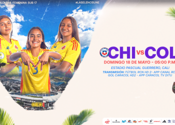 ¡Hoy juega Colombia! La Selección Femenina Sub-17 enfrenta a Chile en el Hexagonal Final
