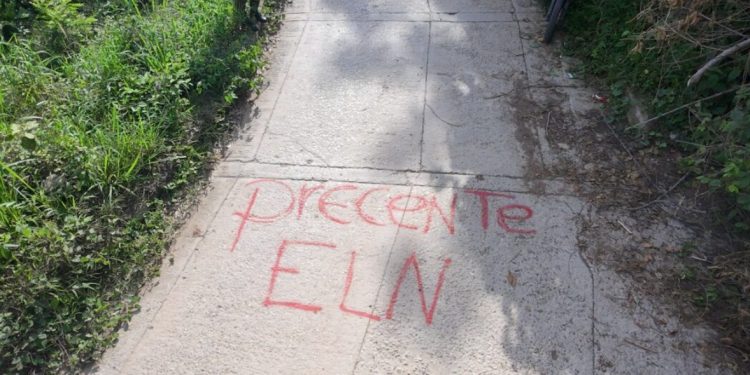 Mensajes atribuidos al ELN generan zozobra en La Jagua del Pilar