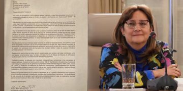Ministra de Justicia denuncia injerencias externas en su renuncia irrevocable
