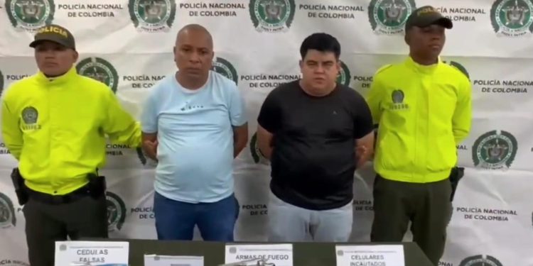 Capturan a dos presuntos fleteros en la carrera 38 con calle 70 de Barranquilla: uno con 25 anotaciones judiciales