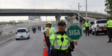 Autoridades refuerzan controles viales en Barranquilla durante puente festivo