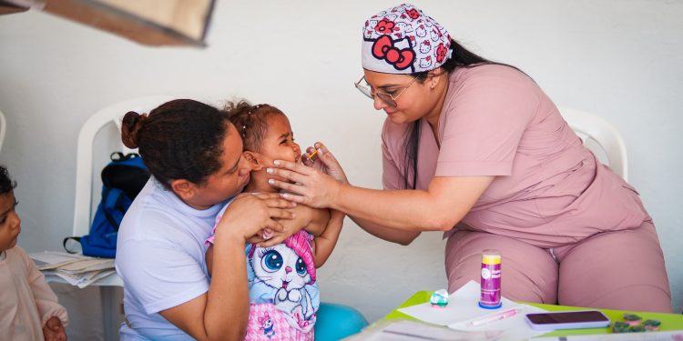 Barranquilla inicia jornadas integrales de salud extramurales para la primera infancia