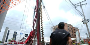 Trabajamos a toda máquina para que la alegría llegue muy pronto a la 85 y a nuestra gente: alcalde Char inspecciona canalización