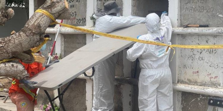 UBPD verifica 14 cuerpos en cementerio de Albornoz como parte de búsqueda de desaparecidos en Cartagena