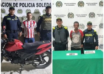 Policía captura a dos sujetos por falsedad marcaria y hurto agravado en Barranquilla y Soledad