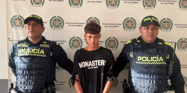 Capturado joven que disparó contra la Policía en Sabanalarga