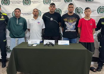 Capturados por porte ilegal de armas de fuego en el norte de Barranquilla