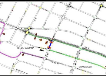 Cierre total en la calle 85 por obras de canalización este lunes 19 de mayo en Barranquilla