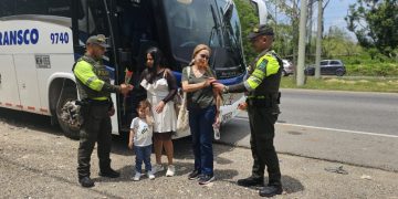 Ramos de ternura en la vía