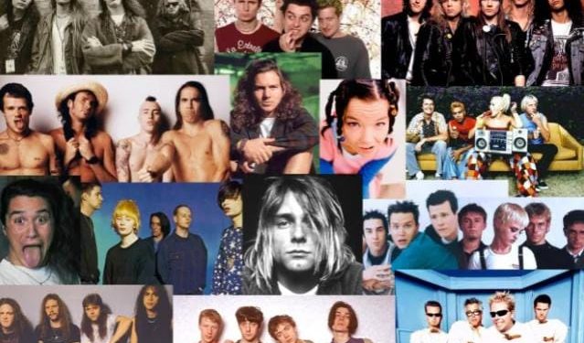 El Rock de los Años 90: Una década de diversidad y revolución