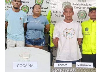 Capturadas tres personas por tráfico de drogas en operativos de la Policía en Puerto Colombia y La Playa