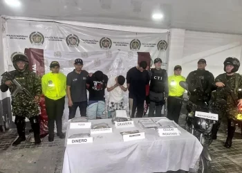 Ejército Nacional captura a tres presuntos integrantes del grupo delincuencial organizado La Colorada