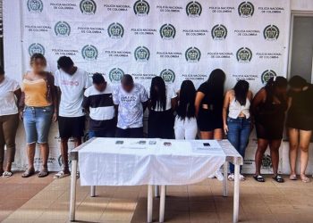 Desmantelan red de trata de personas que operaba en el norte de Cartagena: 12 capturados y 4 menores rescatadas