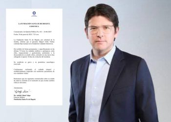 Miguel Uribe Turbay continúa en estado grave: Fundación Santa Fe confirma pronóstico reservado