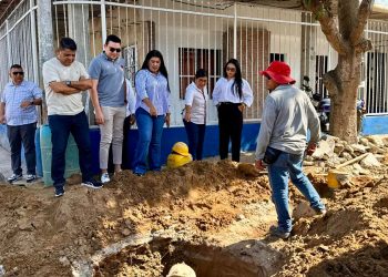 Inician obras de renovación de alcantarillado en el barrio El Tesoro, de Malambo