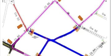 Cierres viales por obras de canalización del arroyo de la calle 85