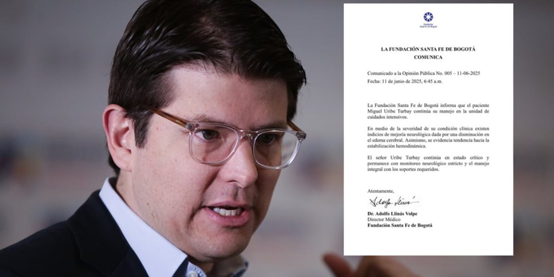 Parte médico de Miguel Uribe muestra signos de mejoría neurológica