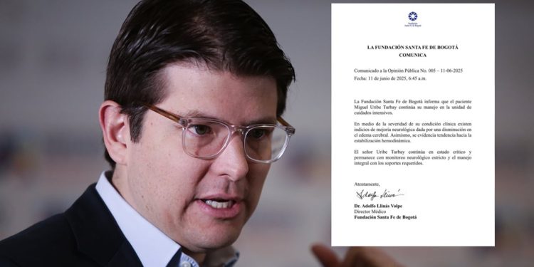 Parte médico de Miguel Uribe muestra signos de mejoría neurológica