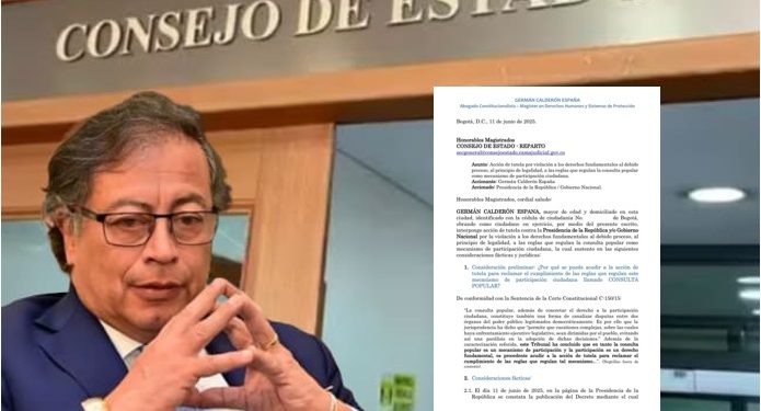 Presentan primera tutela contra decreto que convoca consulta popular