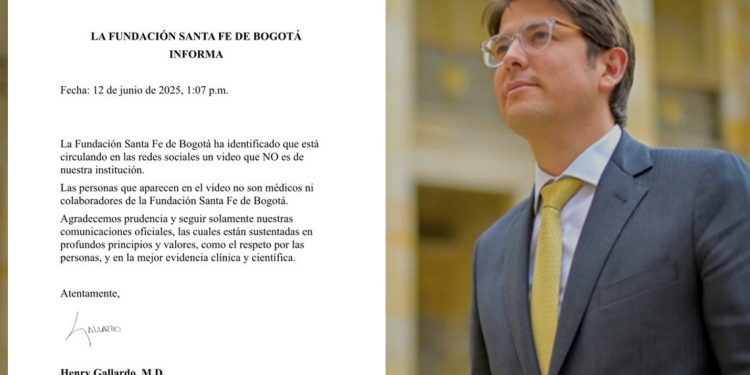 Fundación Santa Fe desmiente video viral sobre estado de salud de Miguel Uribe