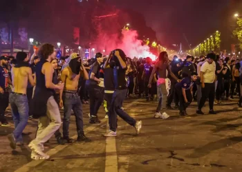 Victoria del PSG desata euforia y disturbios en París: casi 300 detenidos tras la final de la Champions