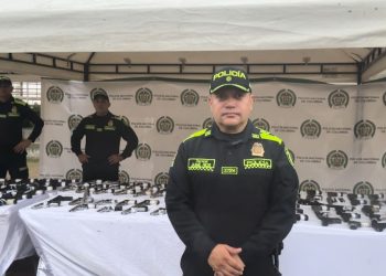 Policía detruyó 180 armas traumáticas que amenazaban la seguridad en Santa Marta