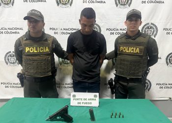 Capturado en flagrancia por el delito de fabricación, tráfico y porte de armas de fuego