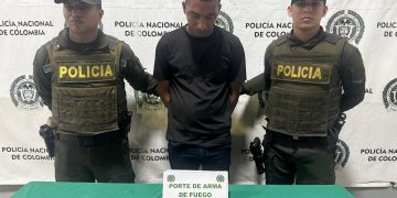 Capturado en flagrancia por el delito de fabricación, tráfico y porte de armas de fuego