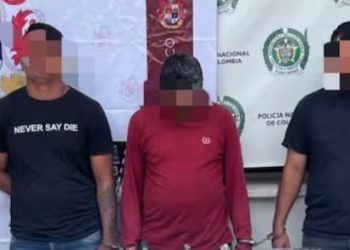 Capturan a tres presuntos integrantes del Clan del Golfo en La Gloria, Cesar