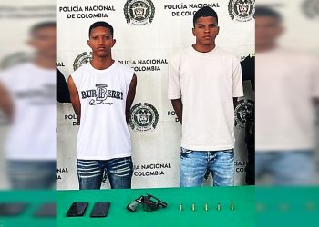 Cayeron dos presuntos ladrones armados que planeaban robos en el norte de Barranquilla