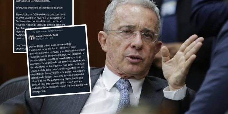 De la Calle y Santos tienden puente a Uribe para frenar la consulta de Petro