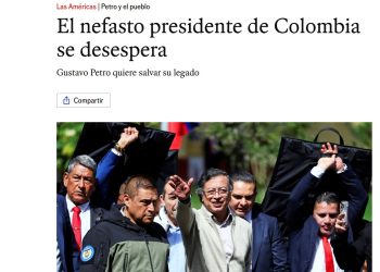 ‘The Economist’ lanza dura crítica a la gestión del presidente Gustavo Petro