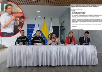 Asignan esquema de protección a fiscales que investigan atentado contra el senador Miguel Uribe