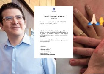 Nuevo comunicado sobre la evolución de la salud del senador Miguel Uribe