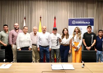 Alcalde Char firma convenio con Mercosur para impulsar proyectos estratégicos de desarrollo en Barranquilla