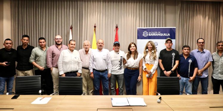 Alcalde Char firma convenio con Mercosur para impulsar proyectos estratégicos de desarrollo en Barranquilla