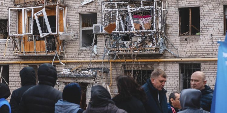 Siete muertos y 70 heridos por ataque ruso en Ucrania